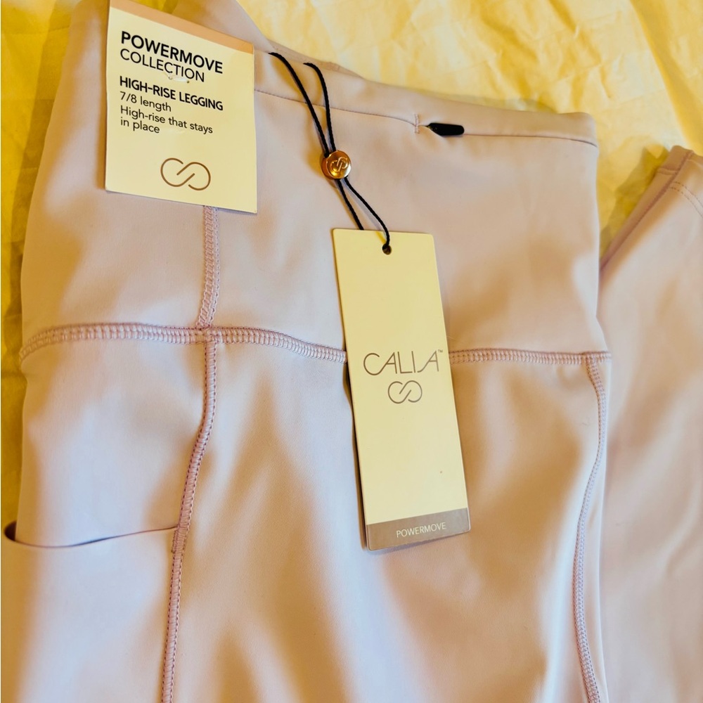 CALIA NWT PowerMove High Rise 7/8 Legging Size XL Blooming Lilac Ret $98